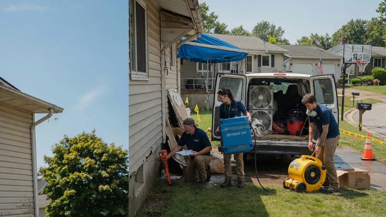 Ceiling Leak Cleanup in Mount Ayr, IN near me